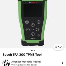 Bosch TPA 300 TPMS Tool 