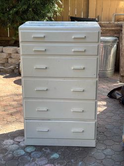 White dresser