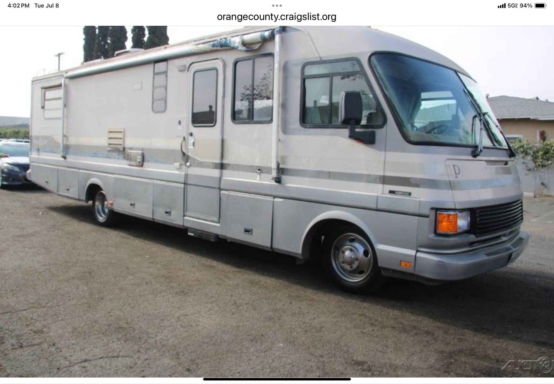 1993 Fleetwood Pace Arrow 32ft 7.4. $5,900