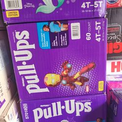 Pull Ups 4t-5t $22 Each Box. 