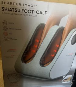 Sharper Image Shiatsu Foot & Calf Massager – Brand New in Box  Brand New – Never Used!