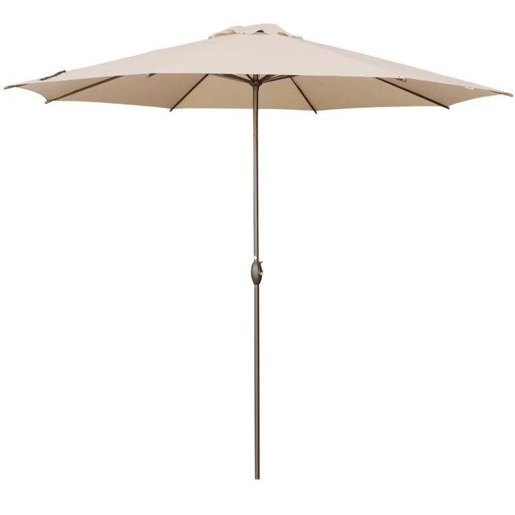 4 ft half patio umbrella Half Patio Umbrella 9ft with Crank, Outdoor Half Umbrella for Balcony,  Space Saving Shade Canopy for Deck Patio Garden : Target