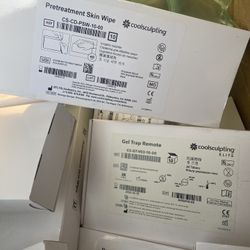 CoolSculpting Wipes,gaskets,gel Trap Remote 