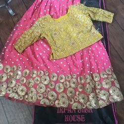 Traditional Dress (Choli, Sharara, Pakistani / Indian Outfit