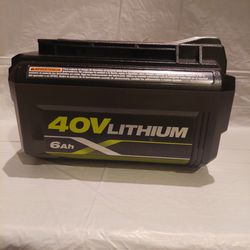 Bateria RYOBY 40 V 6 .0 AH