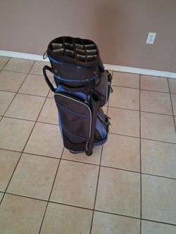 14 club slot  cart golf bag and cover