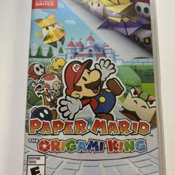 Brand New Paper Mario the Origami King for Nintendo Switch