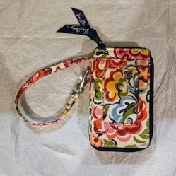 Vera Bradley Hope Garden Wristlet