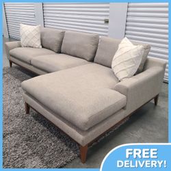 Mid-Century Modern Sectional Couch Sofa 💥 Free Delivery 💥