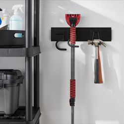 Heavy Duty Steel Hook Rail Set