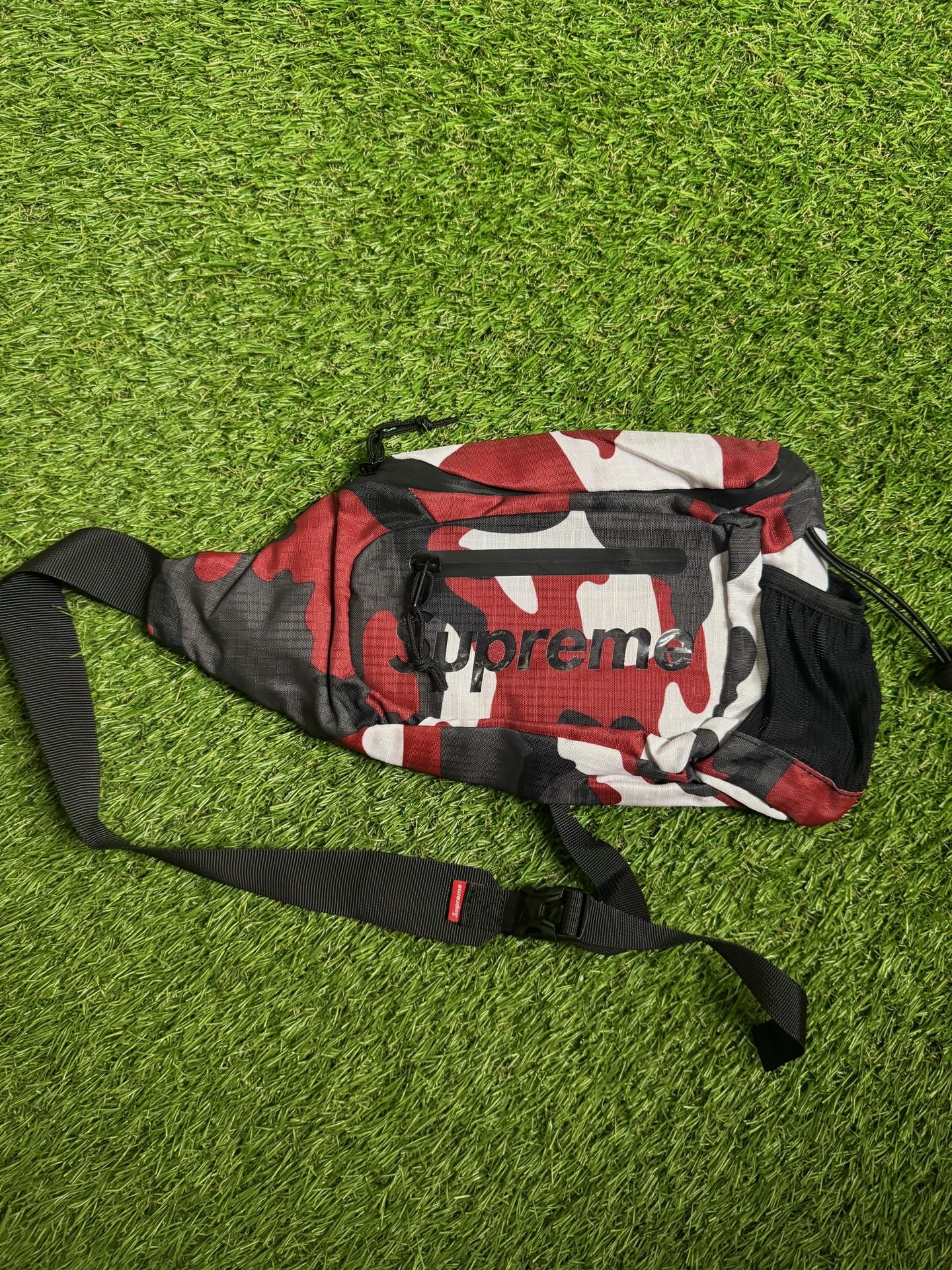 Supreme Sling Bag SS21 Red Camo