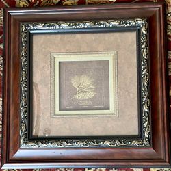 Framed Mountain Themed Art - Set Of 3 