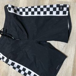 Boys VANS Board Shorts 27 Waist/sz 14