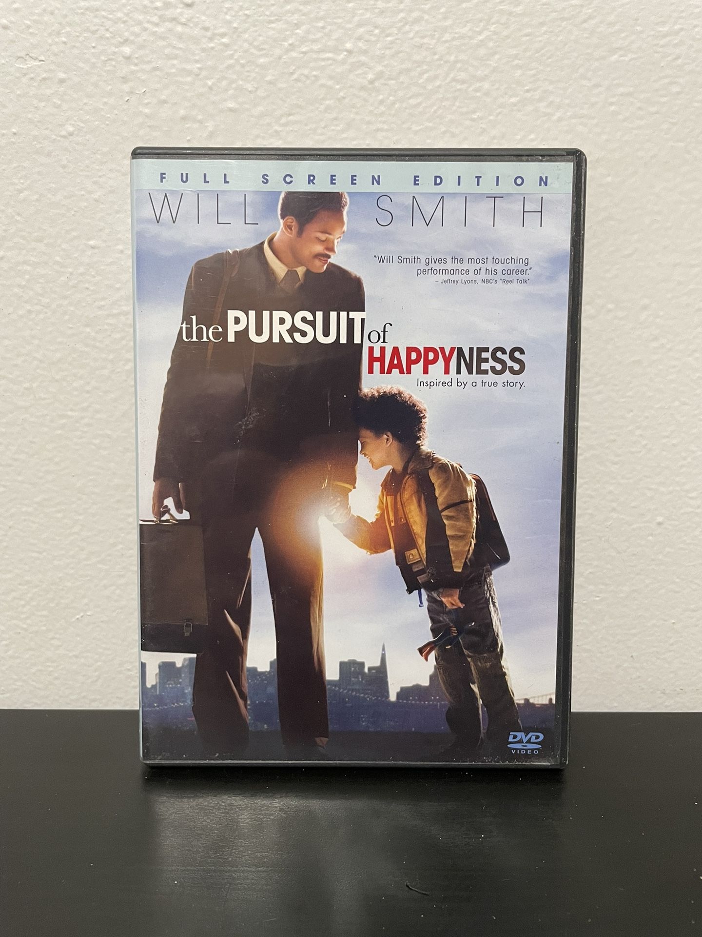 The Pursuit Of Happyness DVD Will Smith Full Screen Jaden Y2K Movie 2006