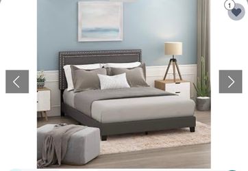 Brand new queen size bed with mattress $299.financing available no credit needed