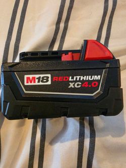 Milwaukee  M18  XC-4.0 battery