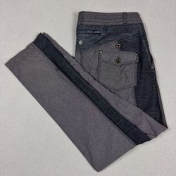 Lululemon Pants Womens 10 Gray Stretch Leggings Pockets Yoga Athletic