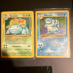 Vintage Pokemon Starters HP 