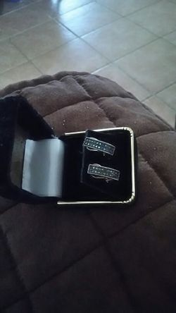 Blue Diamond Earrings