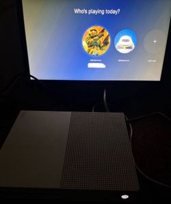 Xbox one s(comes w/all the cords including hdmi)‼️‼️