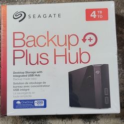 SEAGATE 4TB Backup Plus Hub