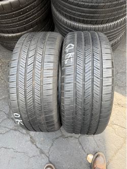 2 tires 245-50-18 Goodyear run flat $110 for both mounted and balanced