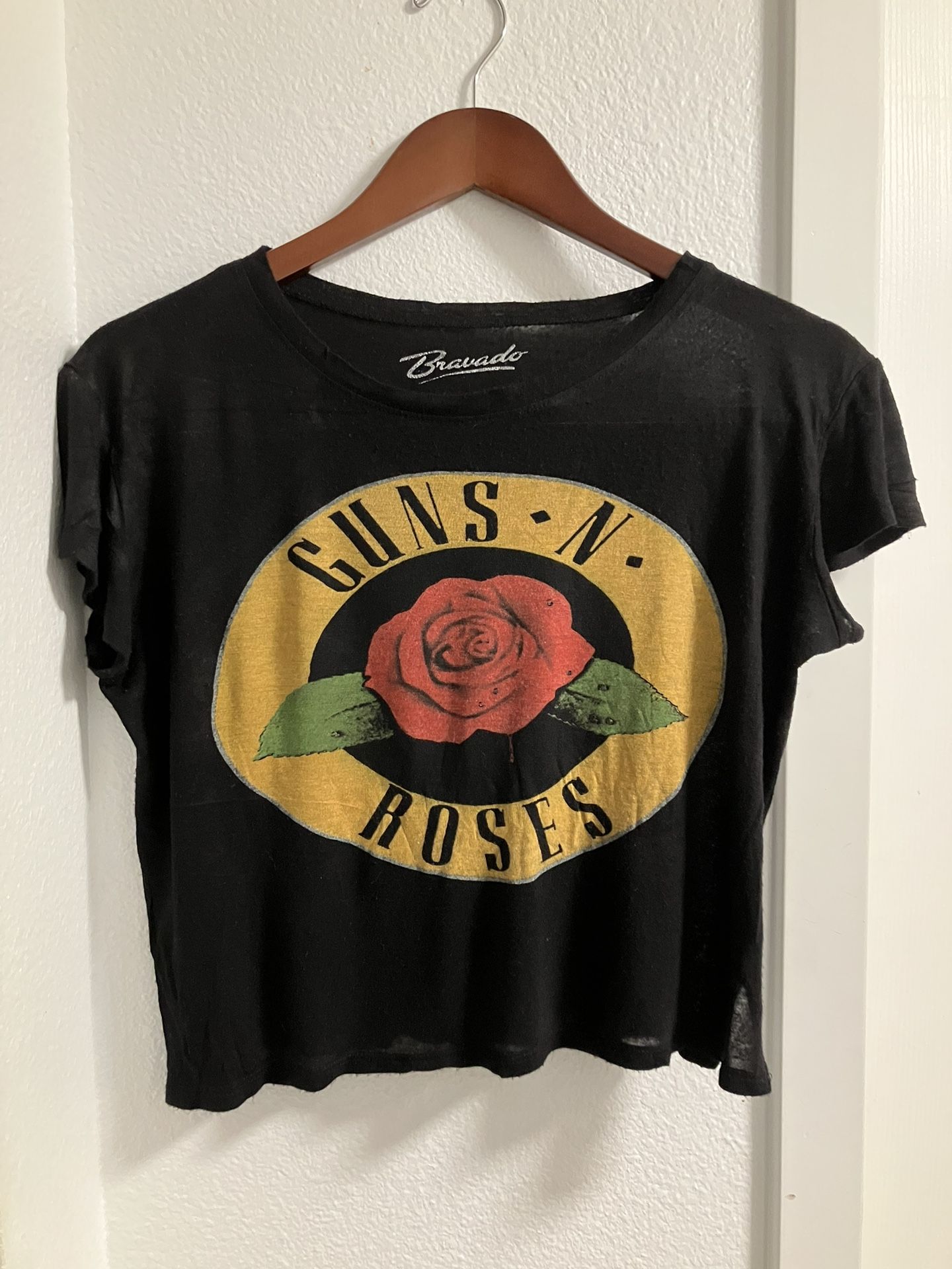 Guns N Roses women crop top size s/m