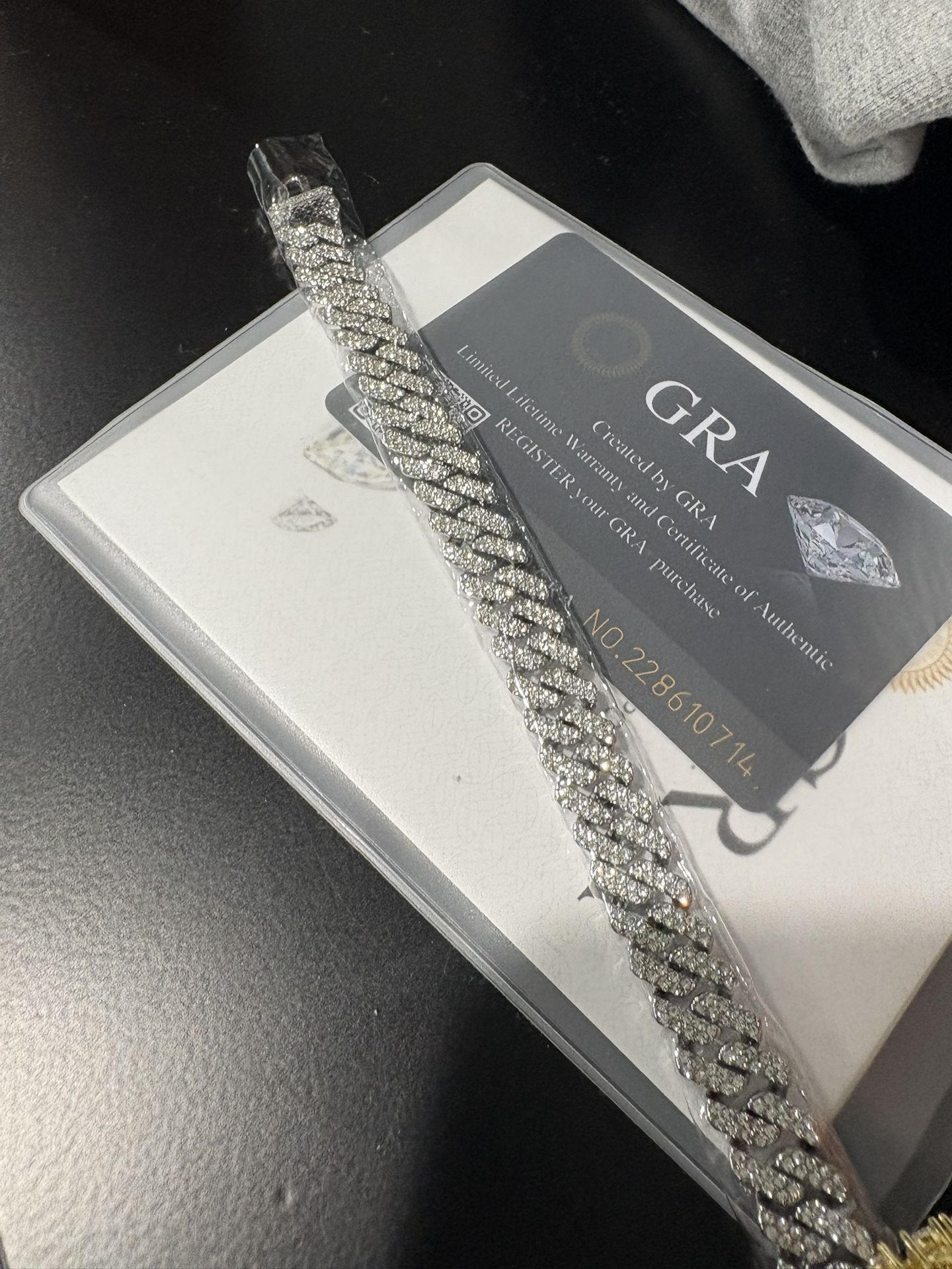 Gra Moissonite Necklace And Bracelet
