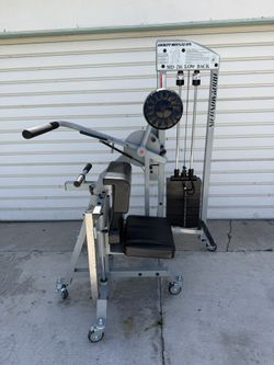 Body Masters MD 216 Low Back Gym Machine