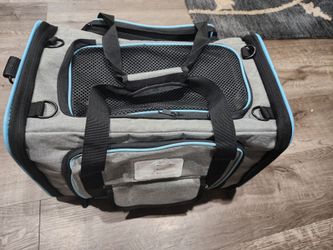 17" Expandable Soft-Sided Pet Carrier Bag 17"
