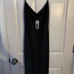 Black Spaghetti Strapped Dress SIZE XS 