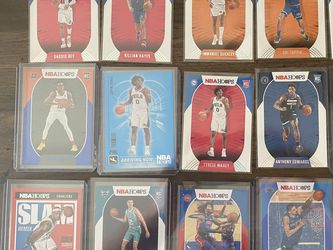Lot Of 2021 NBA Hoops - Lamelo Rookie, Lebron Slam Insert