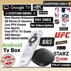 Get It All Onn Android Box, Plug And Get Everything..San Diego