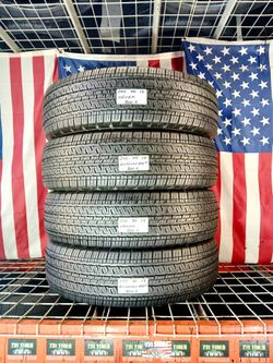 Set of 4 Used tires 245/75R17 NEXEN ROADIAN H/T ALL SEASON DRIVEN ONCE 245 75 17