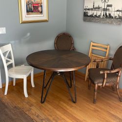 Mesa 4 Sillas , Dinner Table And 4 Chairs 