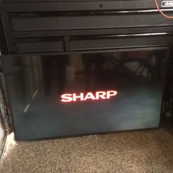 Sharp 55” Flatscreen TV