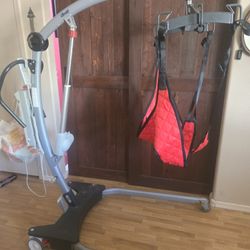 Hoyer Lift Power DRIVE GRAVIS 600 LB Lift Capability Power With Sling