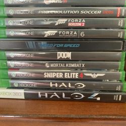 Xbox One Video Games. 