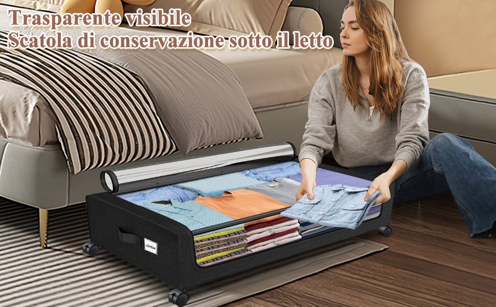 NEEMOSI Under-Bed Storage Unit
