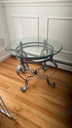 Glass table