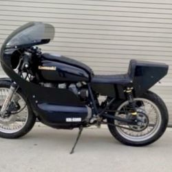 1978 vintage Kawasaki KZ650 with744cc built motor 