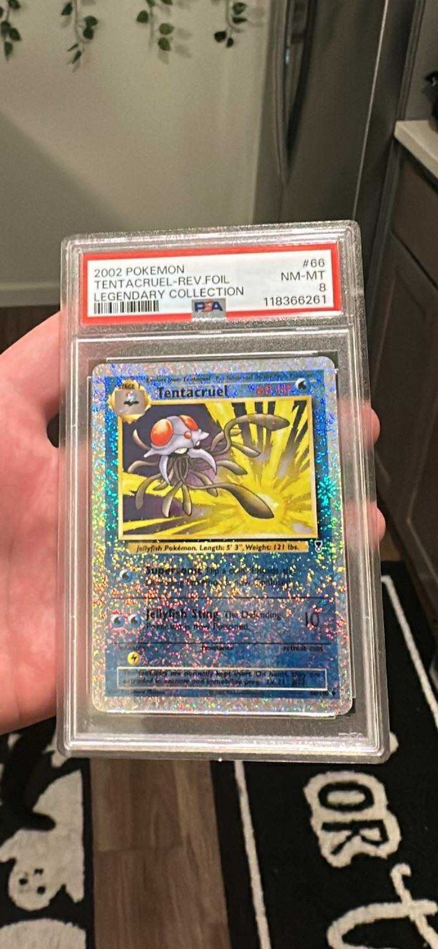 Legendary Collections Tentacruel Psa 8 Pokemon