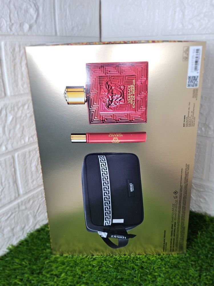 Versace Eros Flame 3.4oz Set $85