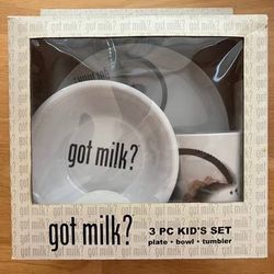 Vintage Got milk? 3 pc kid's set