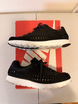 Nike Mayfly Woven Black/Black-Summit White Size 8.5 Men