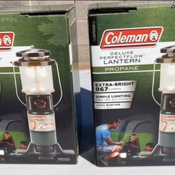 Propane Lantern double burner Deluxe Perfect Flow