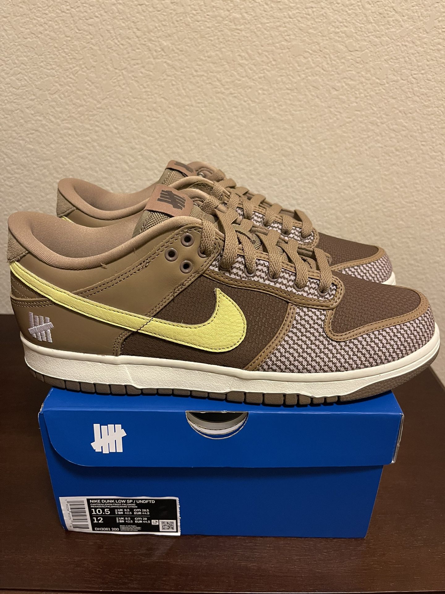 Nike x Undefeated Dunk Canteen Size 10.5 