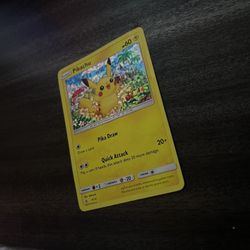 Pikachu Pokémon card