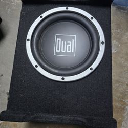 Dual 10 Inch Subwoofer