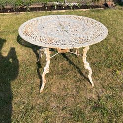 Vintage Patio Table 